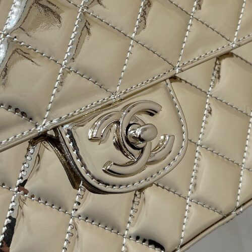 CHANEL Gold Backpack product photo 8
