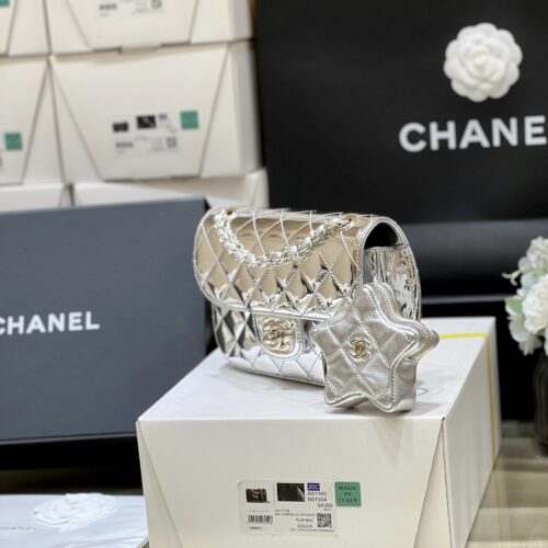 CHANEL CF Bag Silver product photo 9