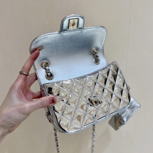 CHANEL CF Bag Silver product photo 6