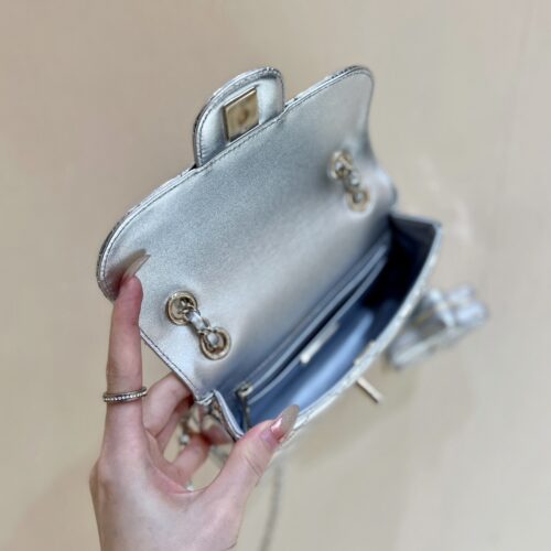 CHANEL CF Bag Silver product photo 7