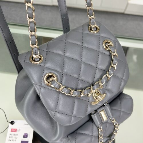 High Quality Luxury Chanel Duma Leather Backpack – Style 42055 product detail