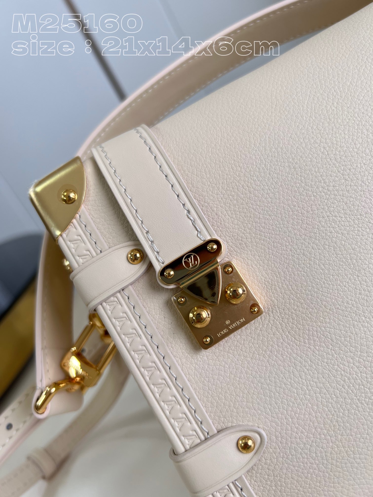High Quality Luxury Louis Vuitton Side Trunk Medium Crossbody Bag product detail