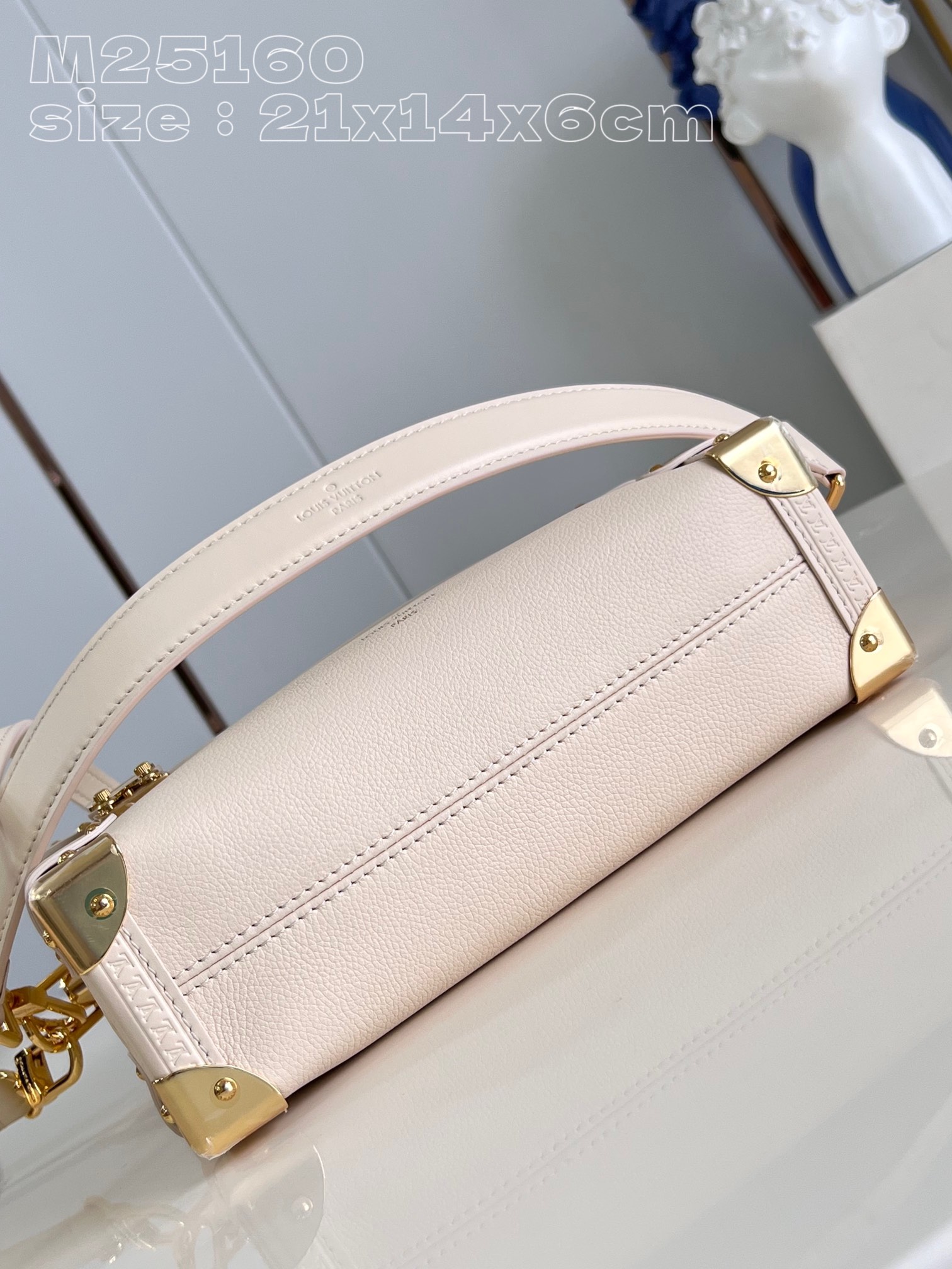 High Quality Luxury Louis Vuitton Side Trunk Medium Crossbody Bag product detail