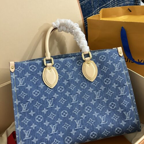 Louis Vuitton OnTheGo Monogram Denim Bag product photo 2