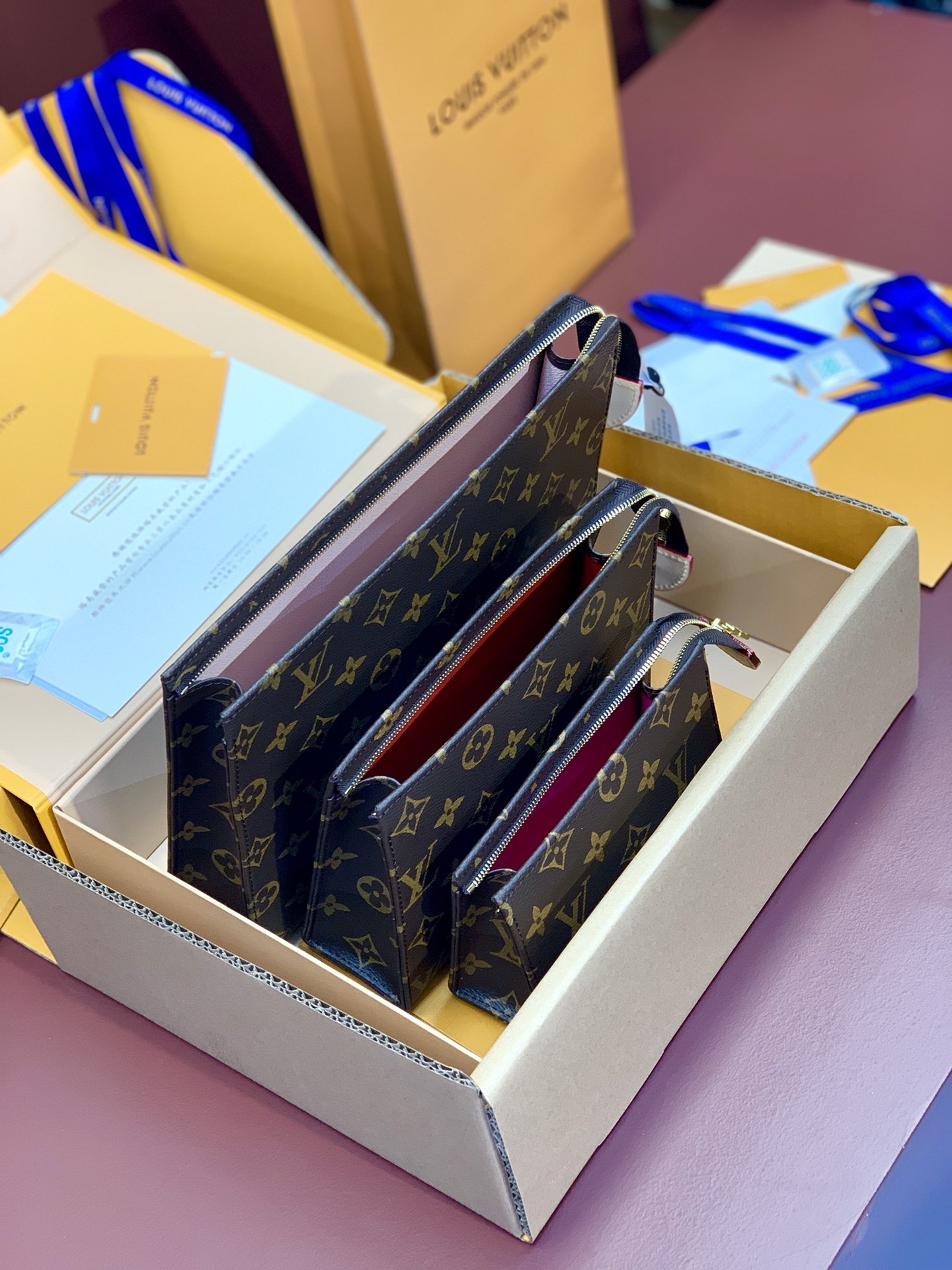High Quality Luxury Louis Vuitton Trio Bag product detail