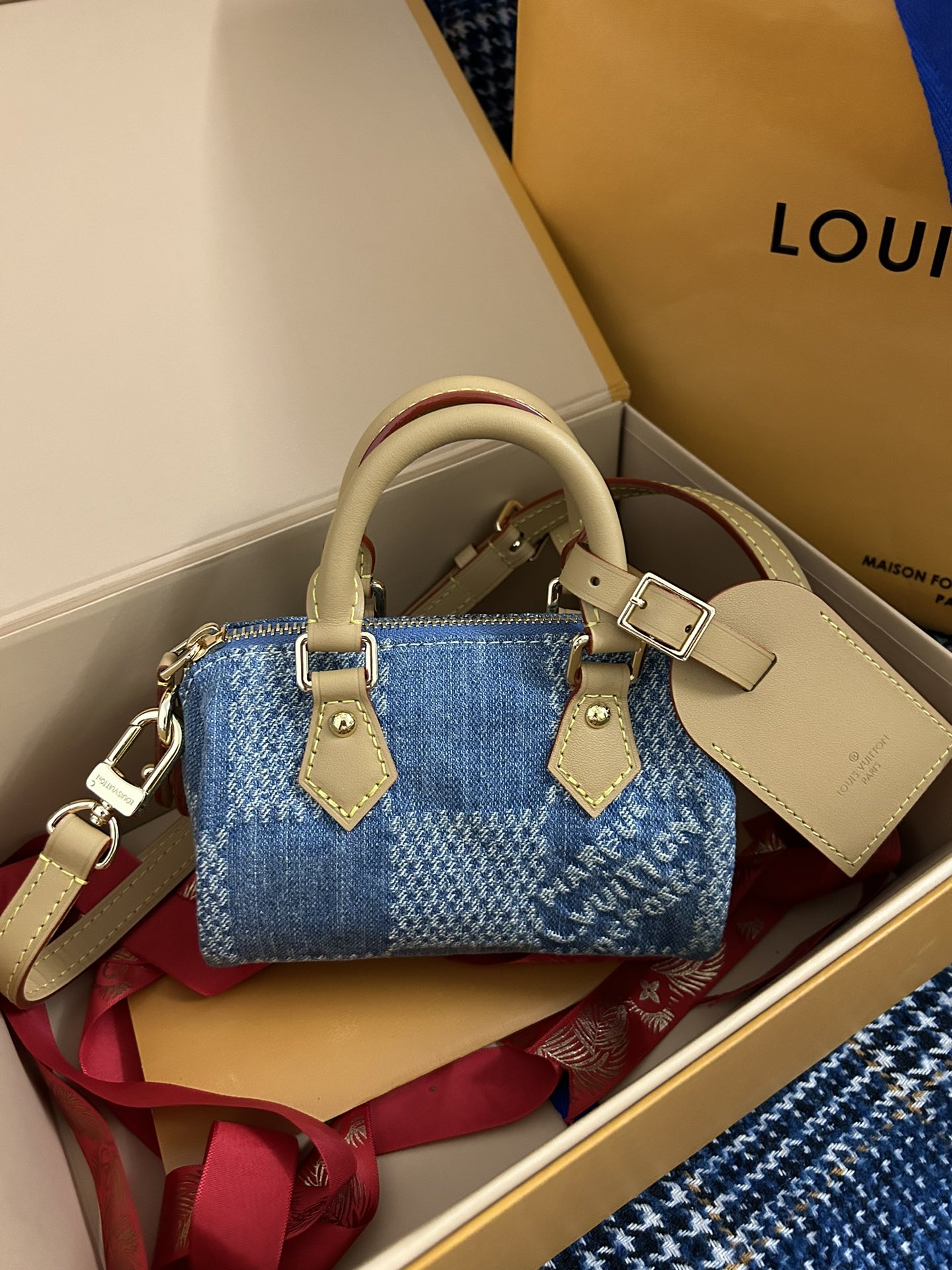 High Quality Luxury Louis Vuitton Nano Speedy