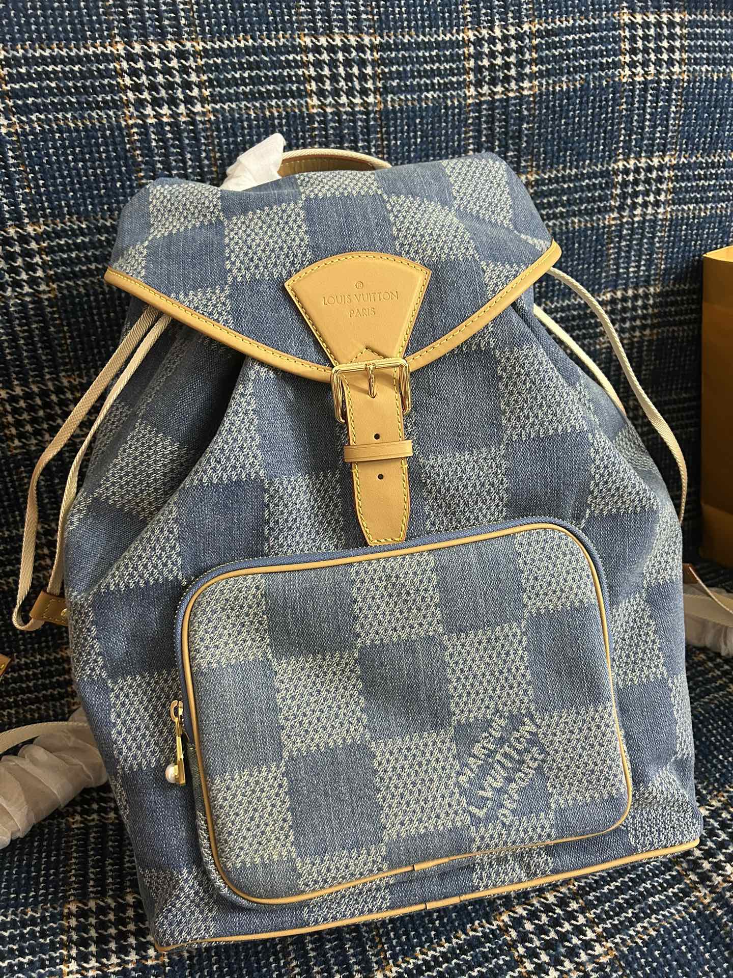 High Quality Luxury Louis Vuitton Montsouris Backpack