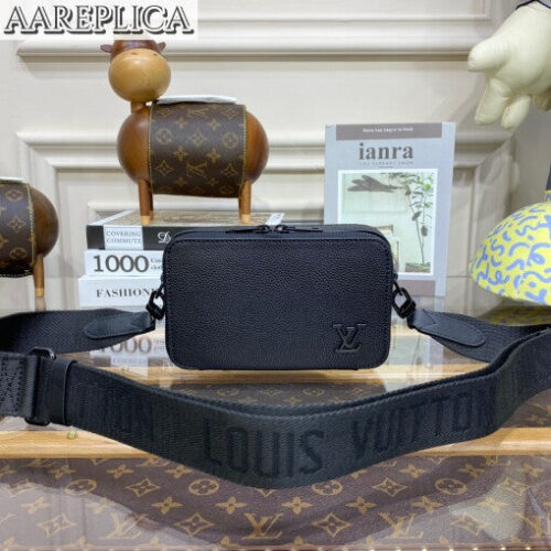 High Quality Luxury Louis Vuitton Alpha Wearable LV Wallet M59161
