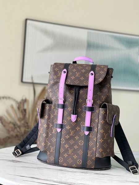 High Quality Luxury Louis Vuitton Christopher MM Backpack M46272