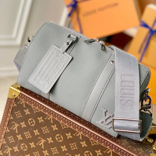 High Quality Luxury Louis Vuitton City Keepall Gray M59328