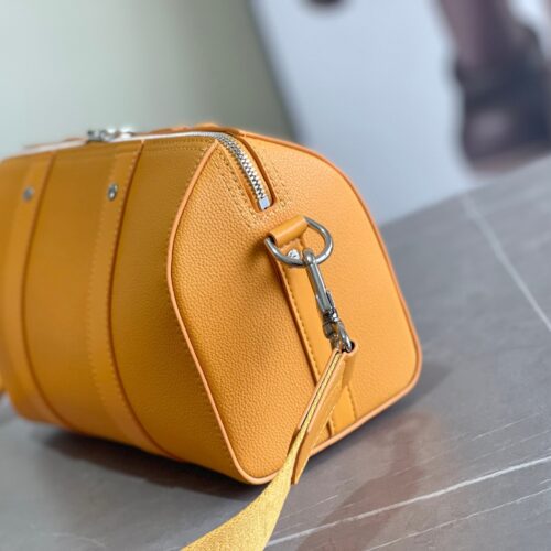 High Quality Luxury Louis Vuitton City Keepall Saffron Yellow M21438 alternate view
