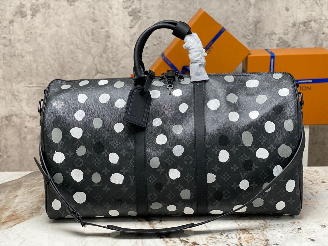 High Quality Luxury Louis Vuitton X Yk Keepall 55 M46401