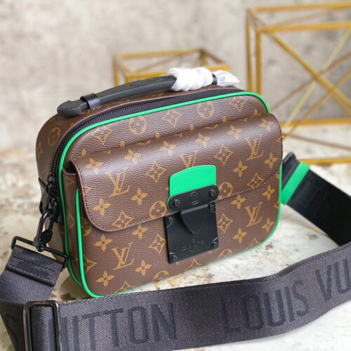 High Quality Luxury Louis Vuitton S Lock Messenger LV M46246 alternate view