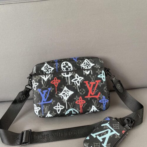 High Quality Luxury Louis Vuitton Trio Messenger M21396