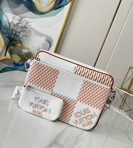 High Quality Luxury Louis Vuitton Trio Messenger Bag LV M20665