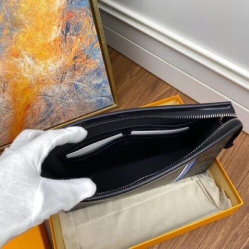 High Quality Luxury Louis Vuitton Pochette Voyage MM Epi Damier Graphite M56827 Blv894 product detail