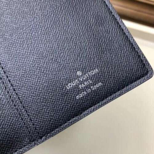 High Quality Luxury Louis Vuitton Brazza Wallet Monogram Pacific Blue M63026 Blv1096 alternate view