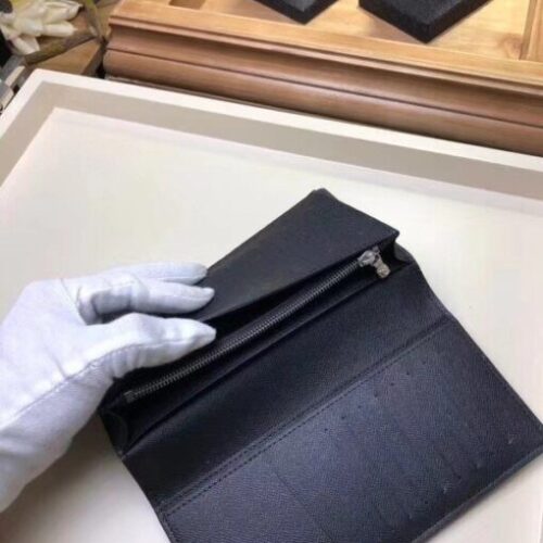 High Quality Luxury Louis Vuitton Brazza Wallet Eclipse Silver M63027 Blv1106 product detail