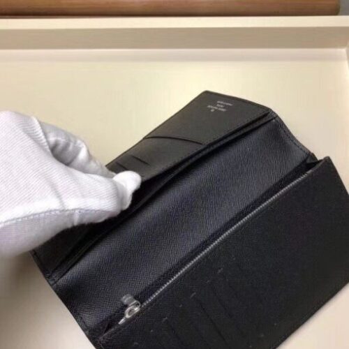 High Quality Luxury Louis Vuitton Brazza Wallet Eclipse Silver M63027 Blv1106 product detail