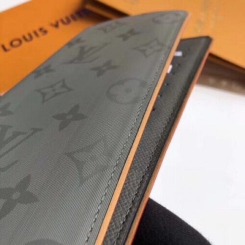 High Quality Luxury Louis Vuitton Brazza Wallet Monogram Titanium M63236 Blv1118 alternate view