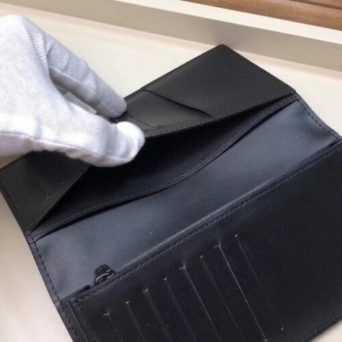 High Quality Luxury Louis Vuitton Brazza Wallet Dark Infinity Leather M63256 Blv1047 product detail