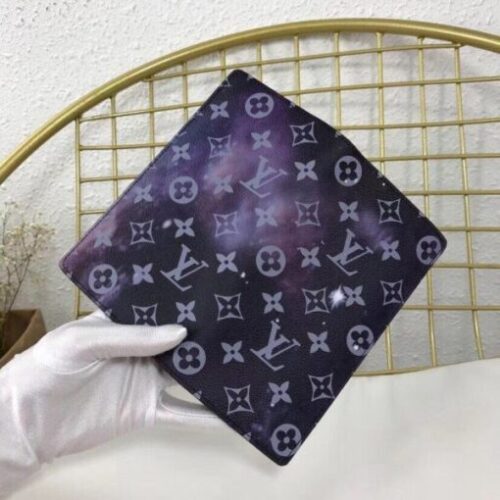 High Quality Luxury Louis Vuitton Brazza Wallet Monogram Galaxy M63871 Blv1112 alternate view