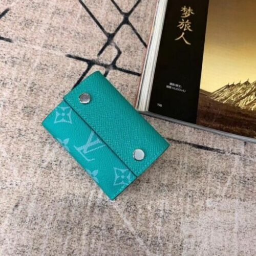 High Quality Luxury Louis Vuitton Discovery Compact Wallet Taigarama Amazon M67626 Blv1071
