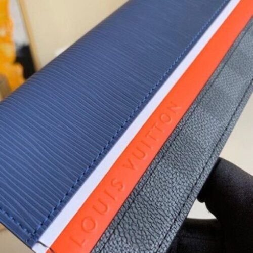 High Quality Luxury Louis Vuitton Brazza Wallet Epi Damier Graphite M69540 Blv1059 alternate view