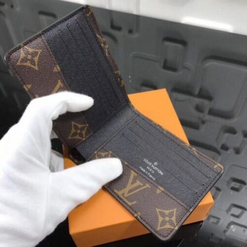 High Quality Luxury Louis Vuitton Gaspar Wallet Monogram Macassar M93801 Blv1091 product detail