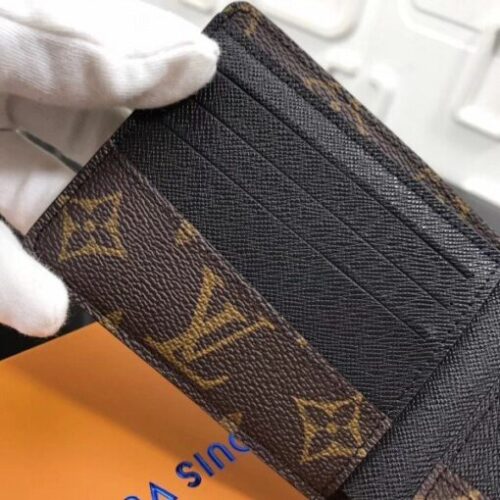 High Quality Luxury Louis Vuitton Gaspar Wallet Monogram Macassar M93801 Blv1091 product detail