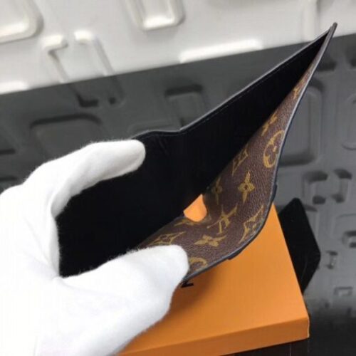High Quality Luxury Louis Vuitton Gaspar Wallet Monogram Macassar M93801 Blv1091 product detail