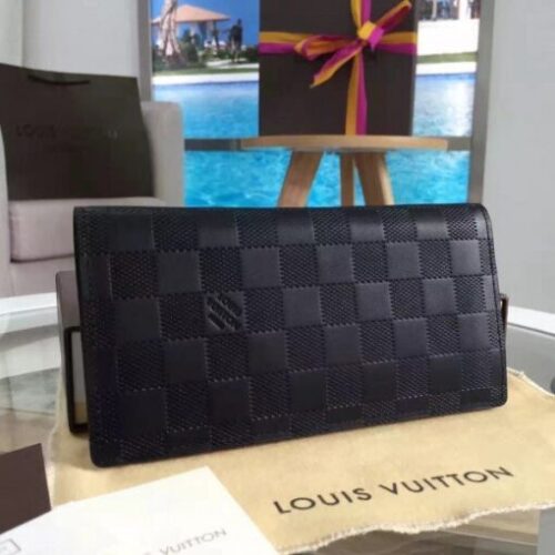 High Quality Luxury Louis Vuitton Brazza Wallet Damier Infini N63010 Blv1040