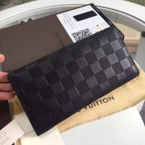 High Quality Luxury Louis Vuitton Brazza Wallet Damier Infini N63010 Blv1040 alternate view