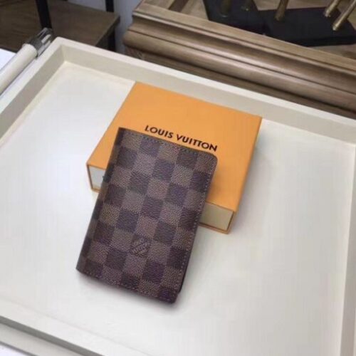 High Quality Luxury Louis Vuitton James Wallet Damier Ebene N63023 Blv1025