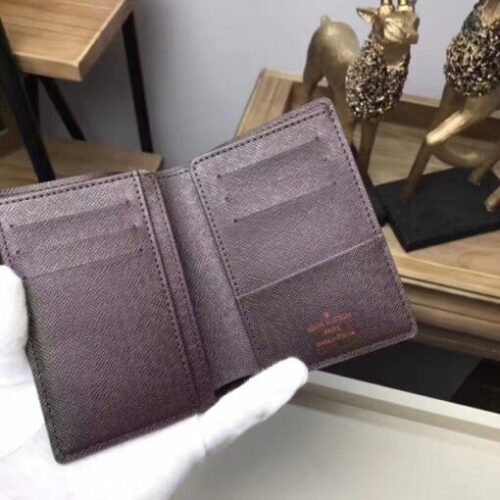 High Quality Luxury Louis Vuitton James Wallet Damier Ebene N63023 Blv1025 alternate view
