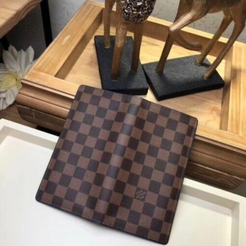 High Quality Luxury Louis Vuitton Brazza Wallet Damier Ebene N63168 Blv1026 alternate view