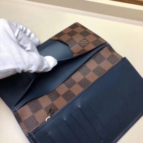 High Quality Luxury Louis Vuitton Brazza Wallet Damier Ebene N63168 Blv1026 product detail