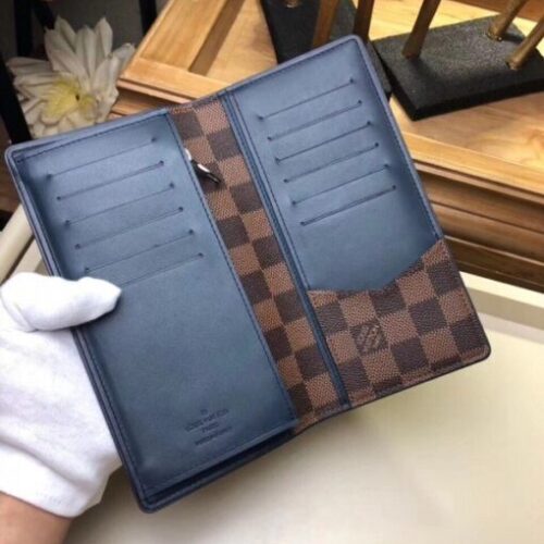 High Quality Luxury Louis Vuitton Brazza Wallet Damier Ebene N63168 Blv1026 product detail