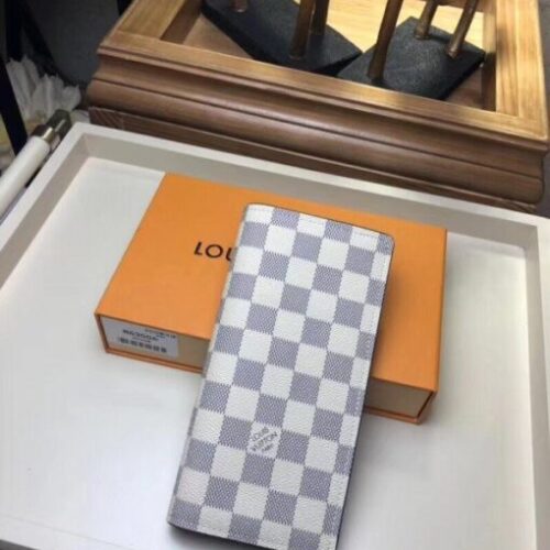 High Quality Luxury Louis Vuitton Brazza Wallet Damier Coastline N63506 Blv1020