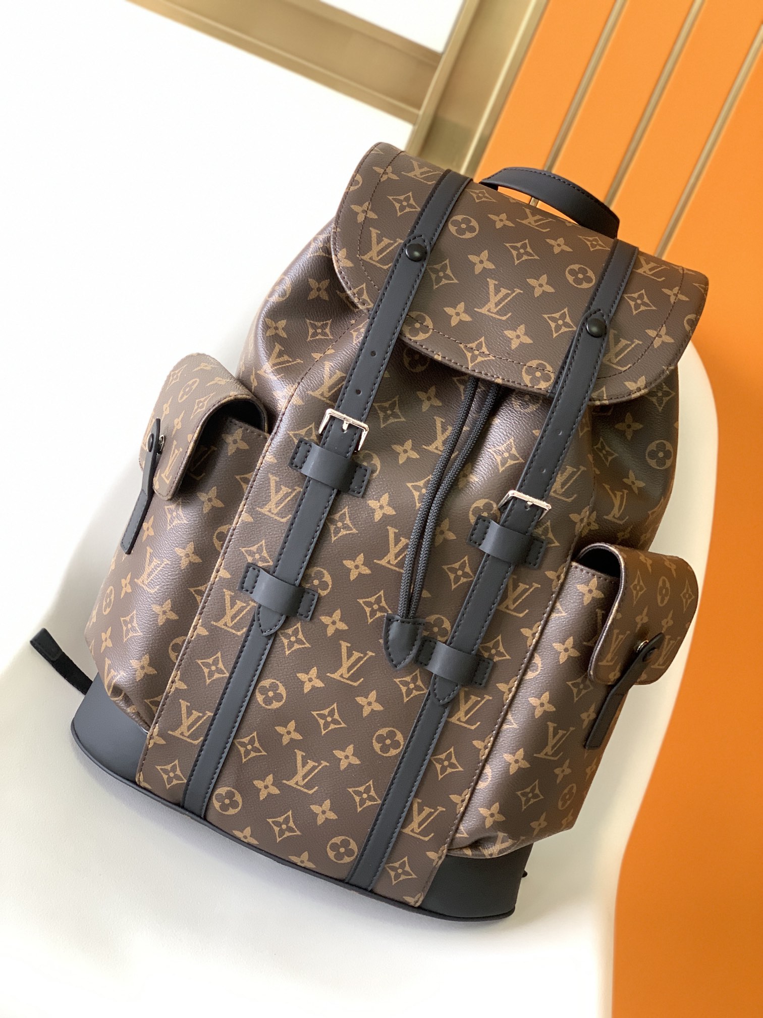 High Quality Luxury Louis Vuitton -Christopher PM M43735 Mono Brown
