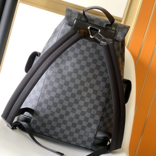 Louis Vuitton Christopher Pm N41379 Plaid Black product photo 3