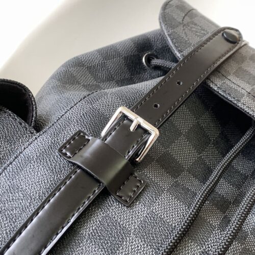 Louis Vuitton Christopher Pm N41379 Plaid Black product photo 5