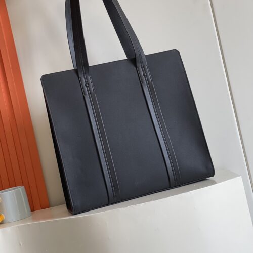 Louis Vuitton All Black Aerogram Tote Bag M57308 BLV911 product photo 2