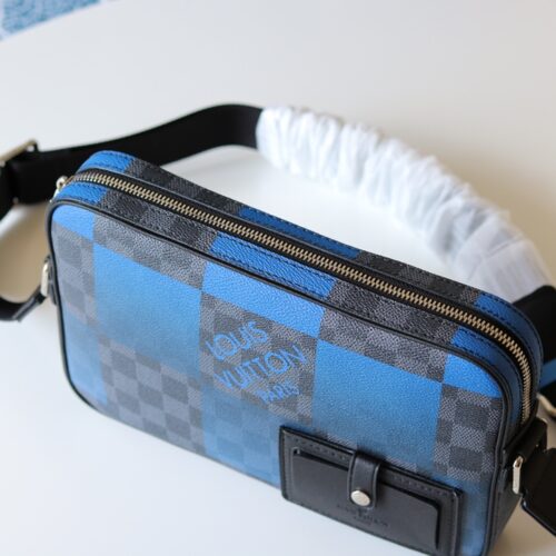 Louis Vuitton Alpha Messenger Damier Graphite Giant N40408 BLV906 product photo 5