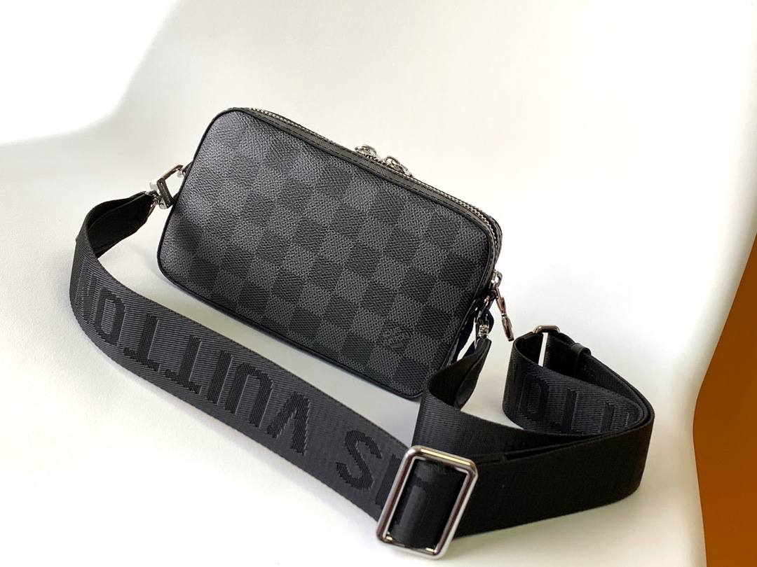 High Quality Luxury Louis Vuitton Alpha Wearable Wallet N40418 product detail