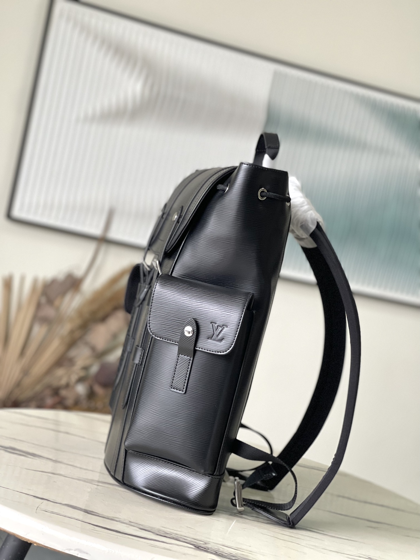 High Quality Luxury Louis Vuitton Christopher PM Epi Leather Backpack M24326 product detail
