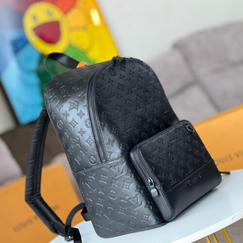 High Quality Luxury Louis Vuitton Monogram Shadow Racer Backpack alternate view