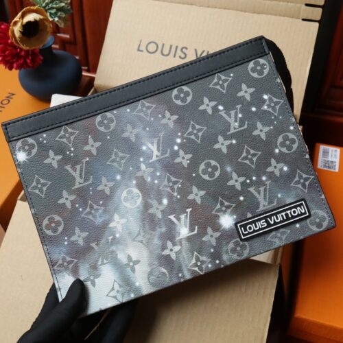 High Quality Luxury Louis Vuitton Pochette Voyage MM Monogram Galaxy M44448 Blv889 product detail