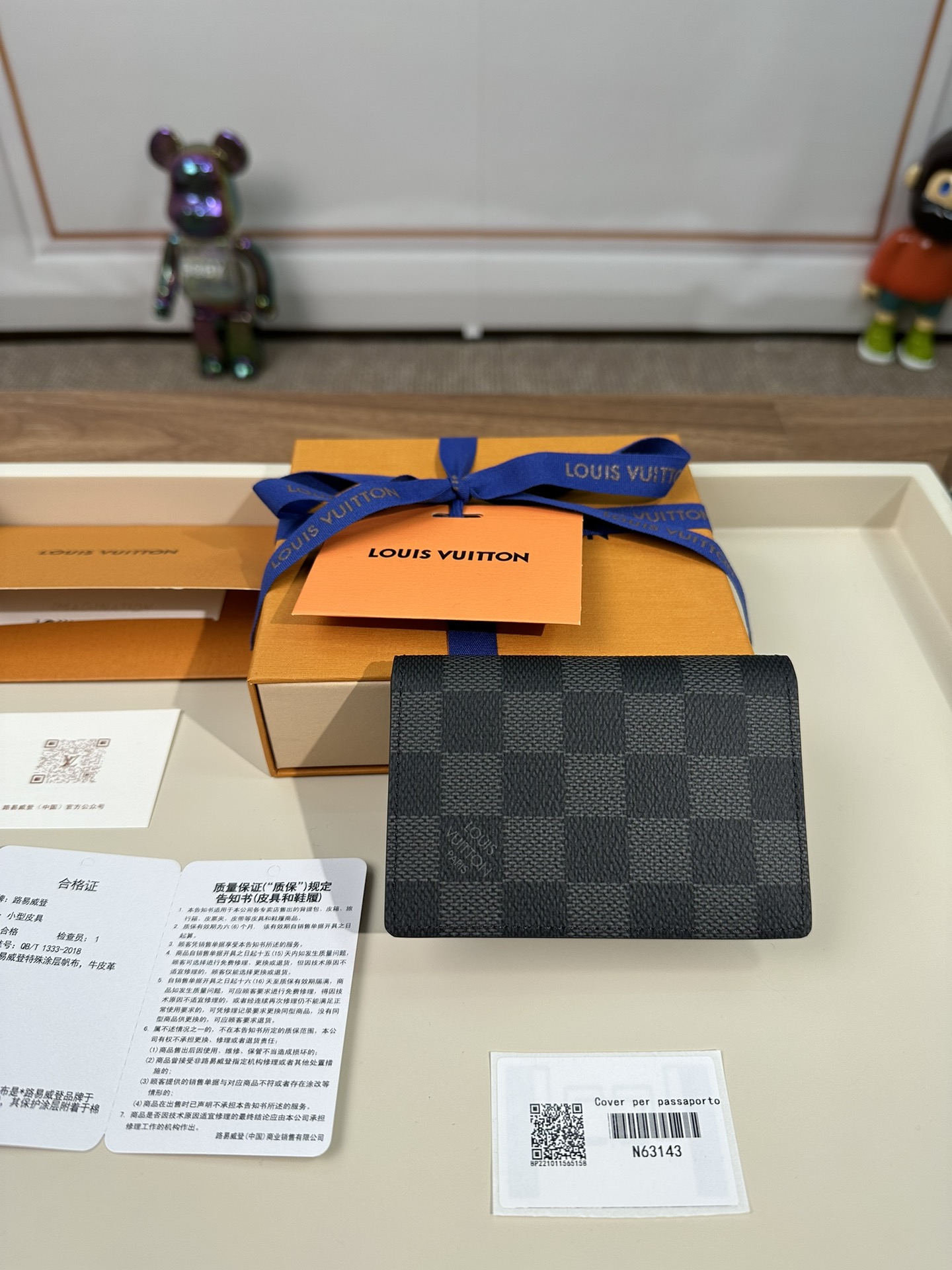 High Quality Luxury Louis Vuitton Pocket Organizer N63143 product detail