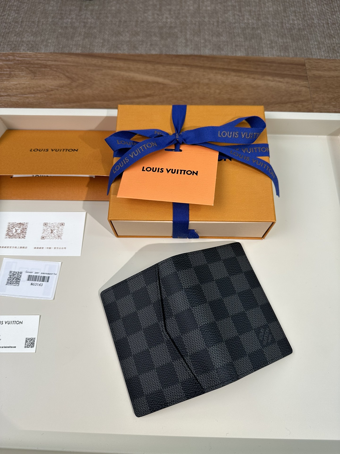 High Quality Luxury Louis Vuitton Pocket Organizer N63143 product detail